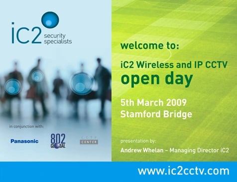 iC2 Wireless and IP CCTV open day
