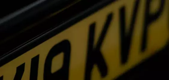 number plate